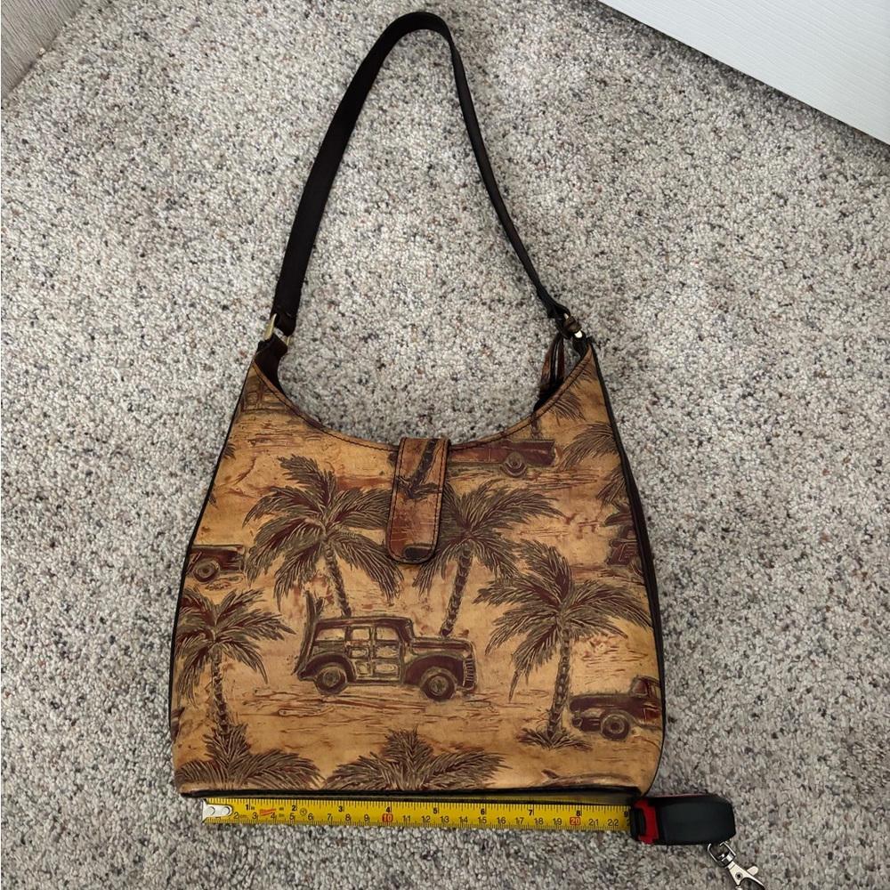 Brahmin Copa Cabana Vintage Shoulder Purse - Picture 9 of 12